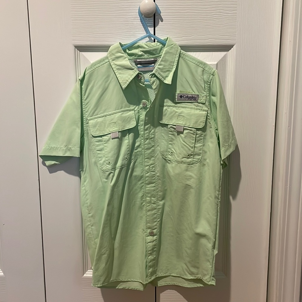 Columbia PFG, YM, short sleeve shirt